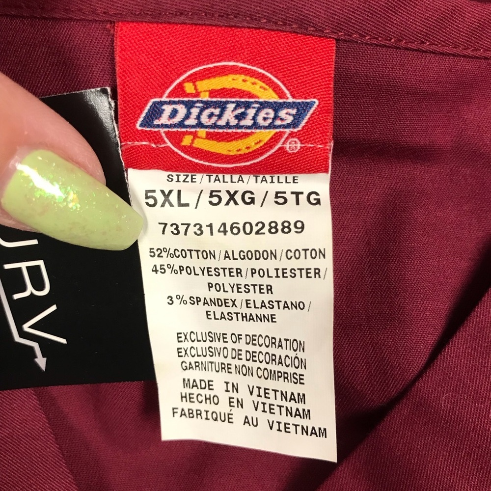 Dickies Red Scrub Set - image 3